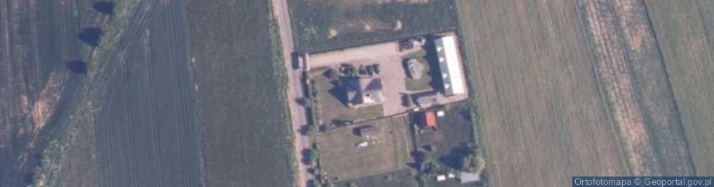 Zdjęcie satelitarne Agroturystyka Pod Strzechą
