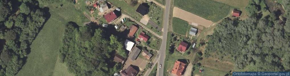 Zdjęcie satelitarne Agroturystyka Podkamionka Noclegi Wolne