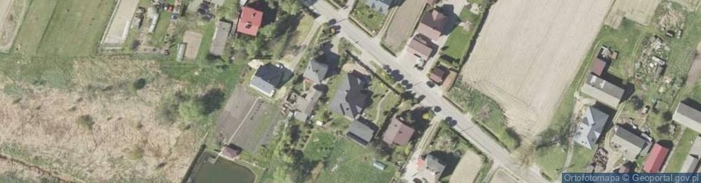 Zdjęcie satelitarne Agroturystyka Zofia Noclegi Pokoje Kwatery Noclegi Nocowanie Ag