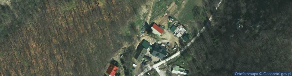 Zdjęcie satelitarne Brandysówka Dolina Będkowska