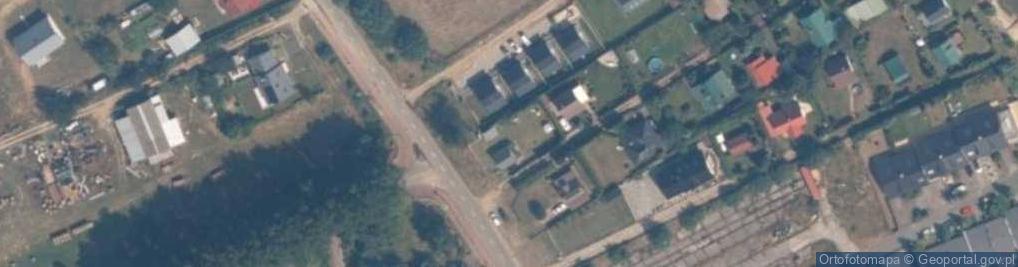 Zdjęcie satelitarne Bungalow caloroczny