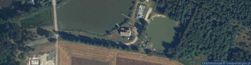 Zdjęcie satelitarne Czarkowska Maria. Gospodarstwo agroturystyczne