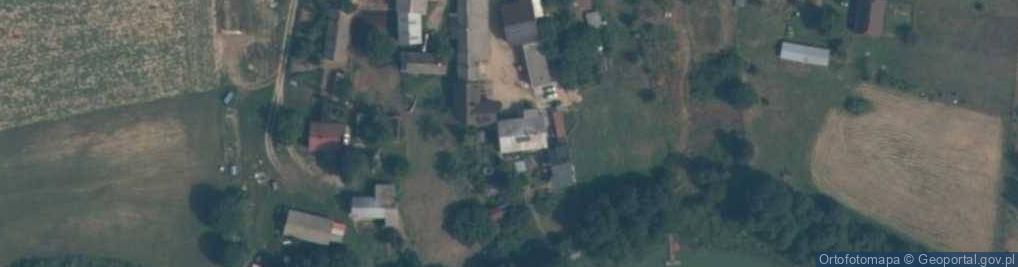 Zdjęcie satelitarne Dom na skarpie