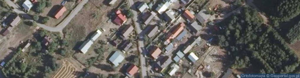 Zdjęcie satelitarne Dom Na Skraju Puszczy