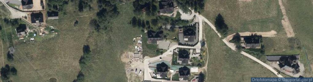 Zdjęcie satelitarne Domek na Gubałówce