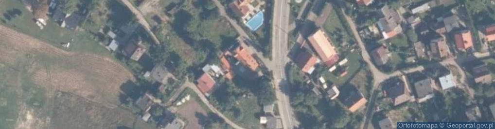 Zdjęcie satelitarne Domki letniskowe Danuta Bagińska