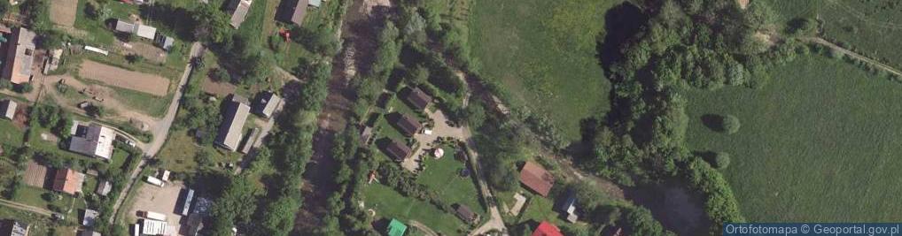 Zdjęcie satelitarne Domki nad Rozlewiskiem