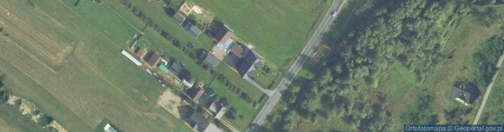 Zdjęcie satelitarne Góralskie Domki z Płazów Noclegi Czarny Dunajec Pokoje domki Cz