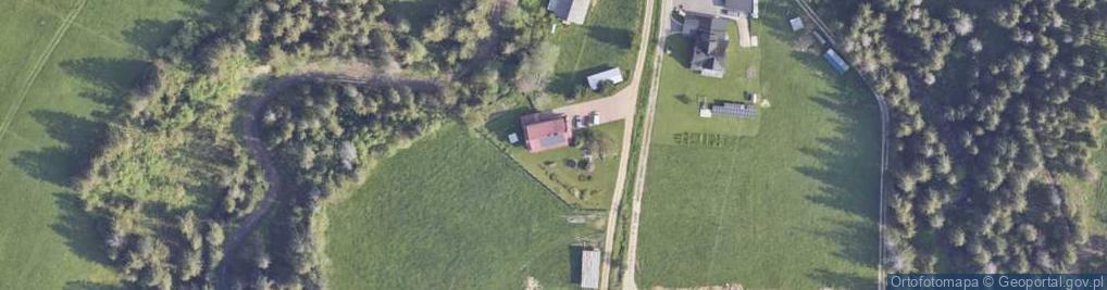 Zdjęcie satelitarne Gospodarstwo Agroturystyczne Brylówka