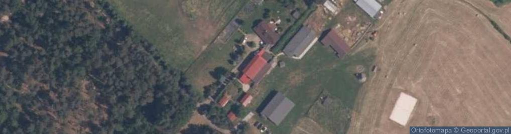 Zdjęcie satelitarne Gospodarstwo Agroturystyczne Buffalo Ranch