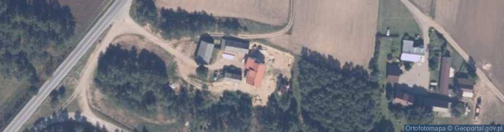 Zdjęcie satelitarne Gospodarstwo Agroturystyczne Na Kaszubach