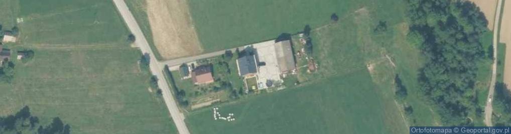 Zdjęcie satelitarne Gospodarstwo Agroturystyczne Pod Jaworzem