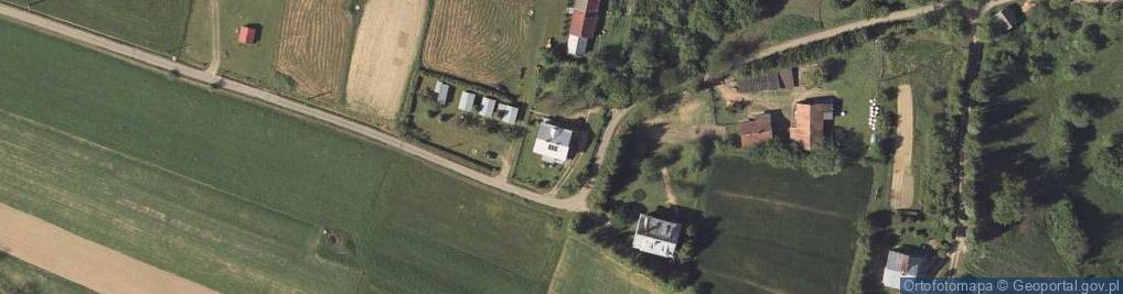 Zdjęcie satelitarne Gospodarstwo Agroturystyczne Rozalia Gągała