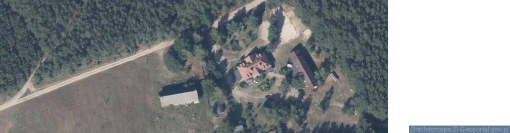 Zdjęcie satelitarne Gospodarstwo Agroturystyczne Żurawiniec
