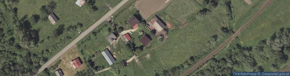 Zdjęcie satelitarne Gospodarstwo agroturystyczne