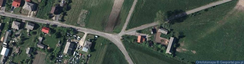 Zdjęcie satelitarne Gospodarstwo Rolne Borysiuk