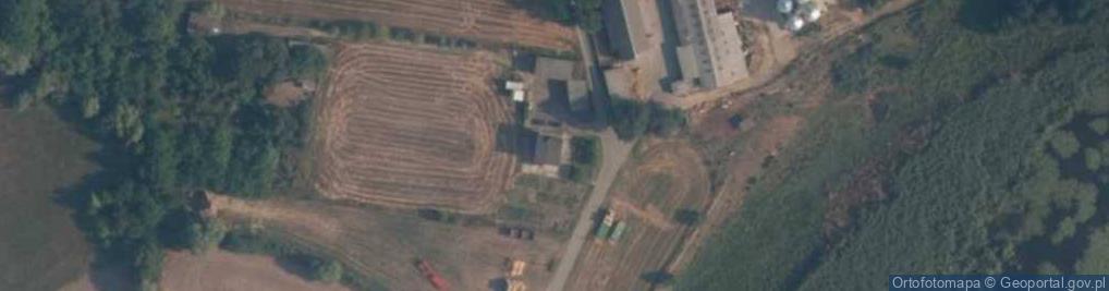 Zdjęcie satelitarne Katarynka domki letniskowe
