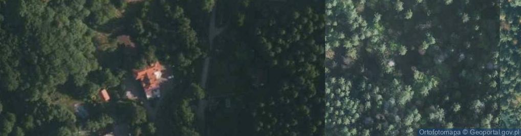 Zdjęcie satelitarne Lawendowa Leśniczówka