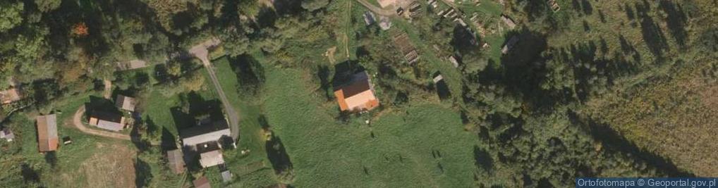 Zdjęcie satelitarne Noclegi Nad Bobrem Agroturystyka Pod Miotełką