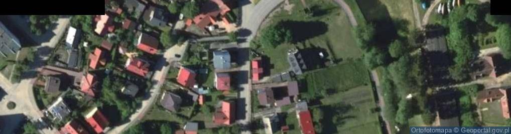 Zdjęcie satelitarne OSKAR Agroturystyka Noclegi Pokoje Nocleg