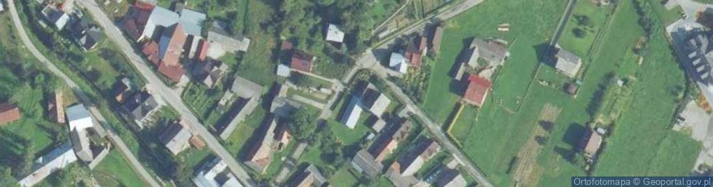 Zdjęcie satelitarne Pod Jaśkowym Dachem