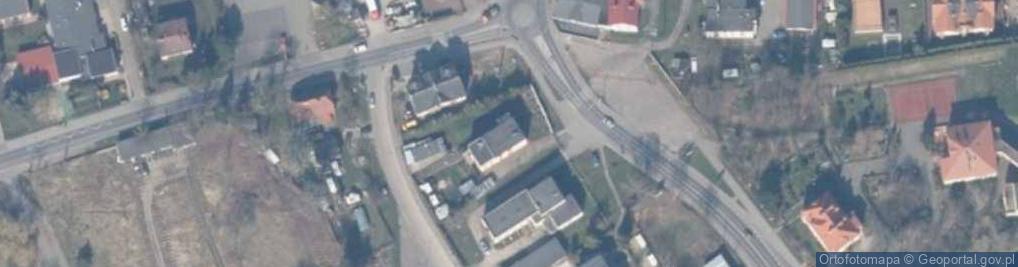 Zdjęcie satelitarne Pokoje Gościnne Mielno