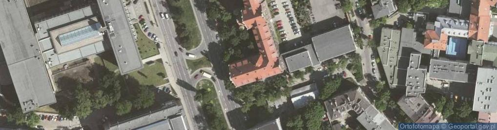 Zdjęcie satelitarne Wydział Architektury Wnętrz