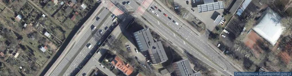 Zdjęcie satelitarne ARKONA - Dom Studencki Akademii Rolniczej