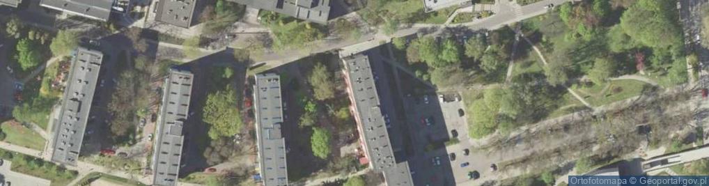 Zdjęcie satelitarne Babilon - Dom Studenta UMCS