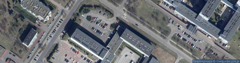Zdjęcie satelitarne Bursa Samorządu Województwa Łódzkiego