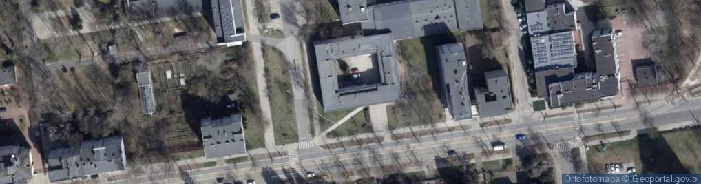 Zdjęcie satelitarne Bursa Samorządu Województwa Łódzkigo