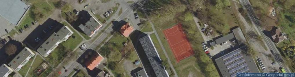 Zdjęcie satelitarne Dom akademicki Państwowej Wyższej Szkoły Zawodowej