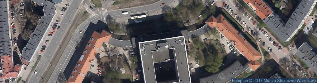 Zdjęcie satelitarne Dom Studencki Akademik