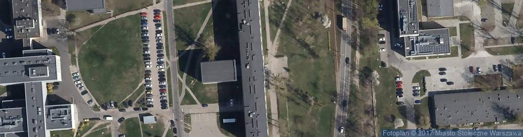 Zdjęcie satelitarne Dom Studencki nr 1