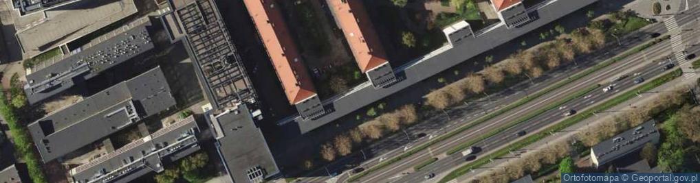 Zdjęcie satelitarne Dom Studencki Słowianka