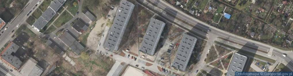 Zdjęcie satelitarne Dom Studencki Strzecha