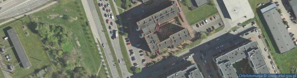 Zdjęcie satelitarne Dom Studenta Nr 1 UB