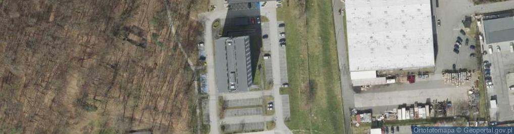 Zdjęcie satelitarne Dom Studenta Wcześniak (C-9) Uniwersytet Zielonogórski
