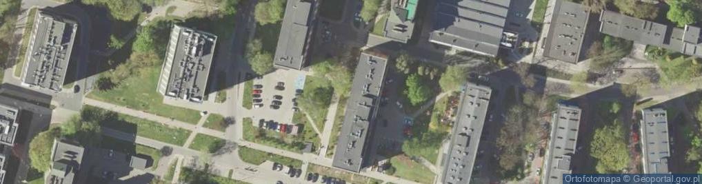 Zdjęcie satelitarne Femina - Dom Studenta UMCS