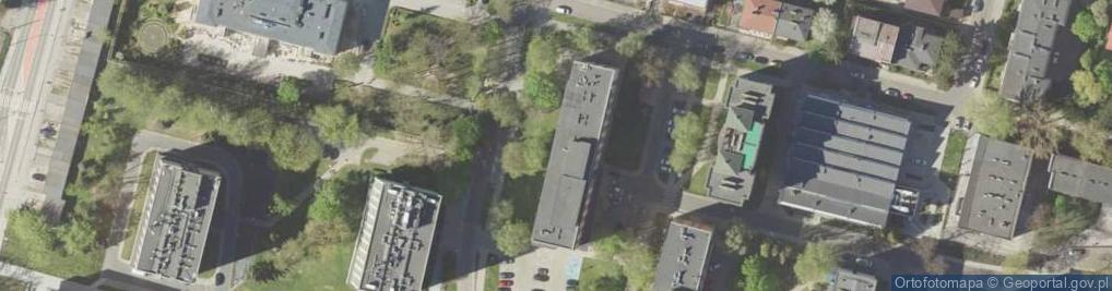 Zdjęcie satelitarne Grześ - Dom Studenta UMCS