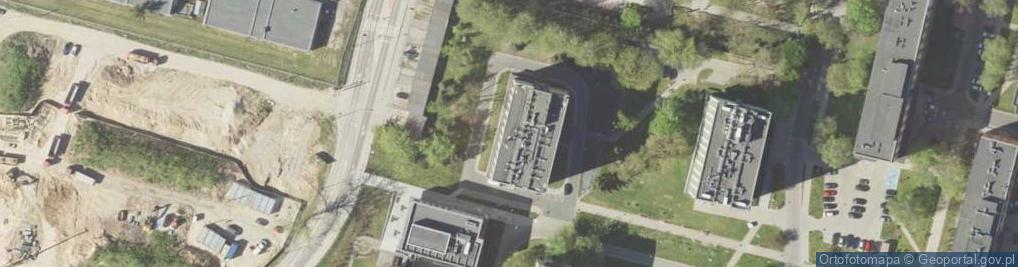 Zdjęcie satelitarne Ikar - Dom Studenta UMCS