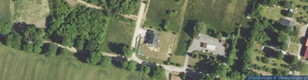 Zdjęcie satelitarne Internat Zespołu Szkół w Złotym Potoku