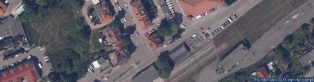 Zdjęcie satelitarne Internat ZSP