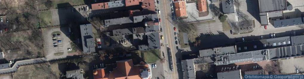 Zdjęcie satelitarne IX Dom Studenta Politechniki Łódzkiej
