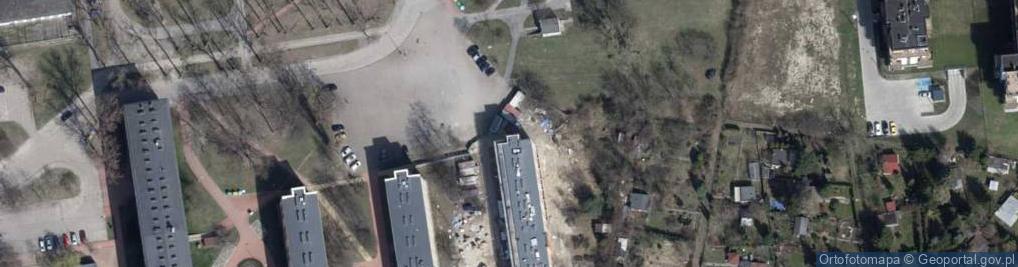Zdjęcie satelitarne IX Dom Studenta UŁ - Hades