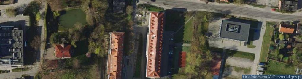 Zdjęcie satelitarne PG Dom Studencki nr 3
