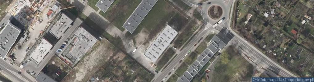 Zdjęcie satelitarne Politechnika Śląska - Dom Studencki Barbara