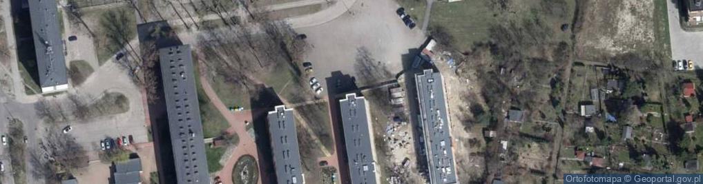 Zdjęcie satelitarne V Dom Studenta UŁ
