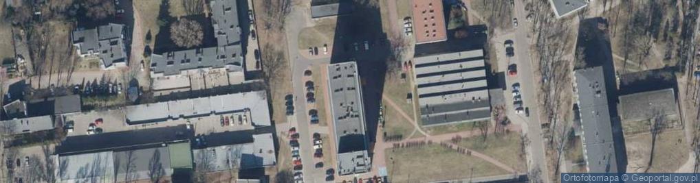 Zdjęcie satelitarne X Dom Studenta UŁ - Olimp
