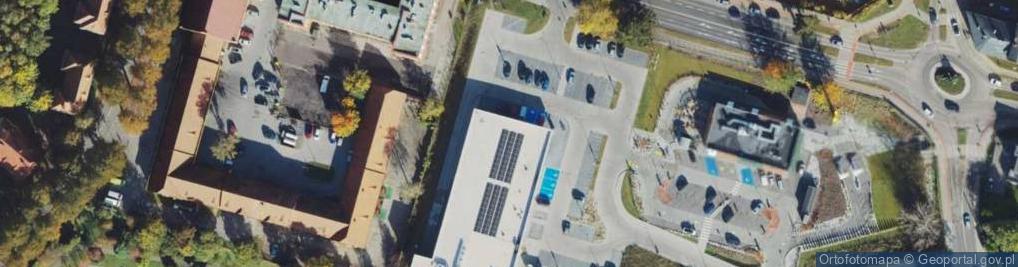 Zdjęcie satelitarne Aldi - Supermarket